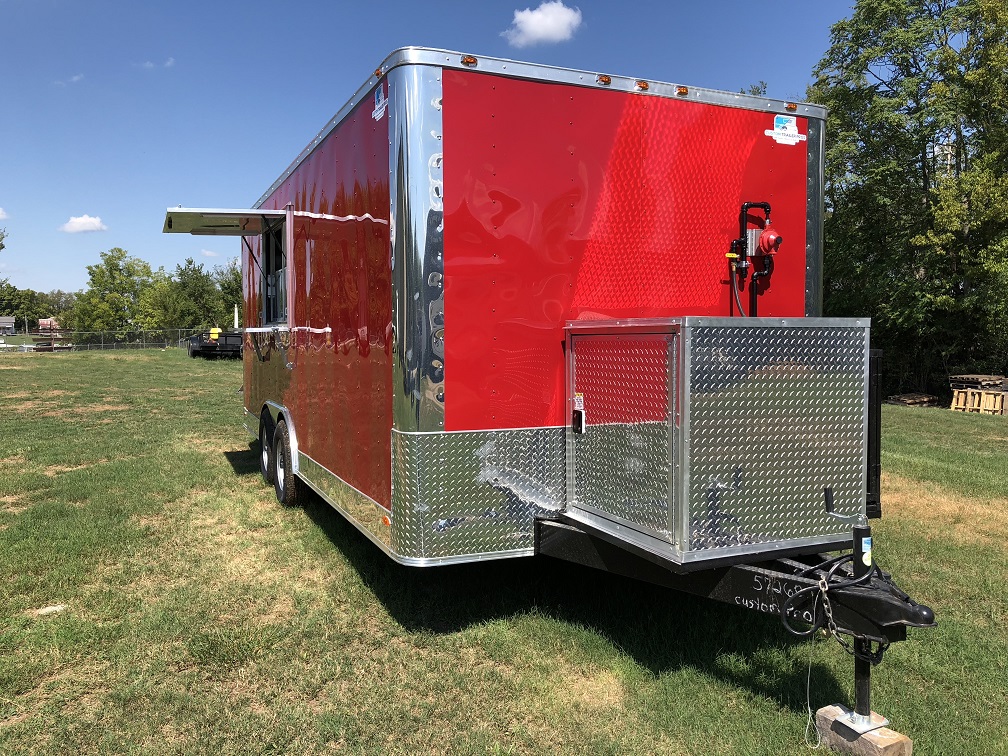 8.5x20 Equipped Food Trailer Custom Trailer Pros