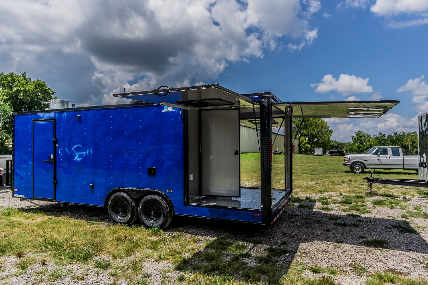 8.5x24 Equipped BBQ Trailer Custom Trailer Pros