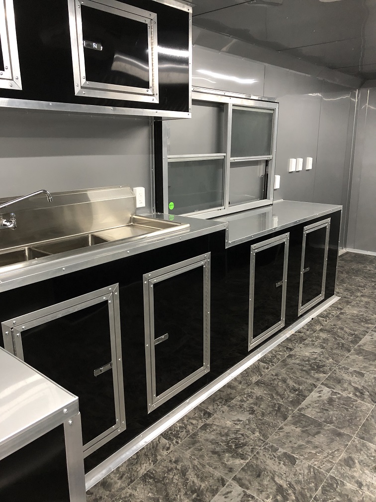 8.5×24 Loaded Trailer with Bathroom | Custom Trailer Pros