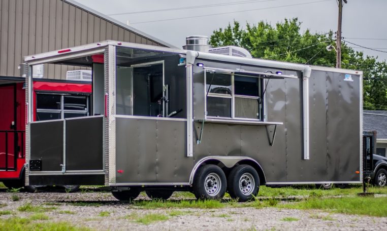 mobile bbq trailers