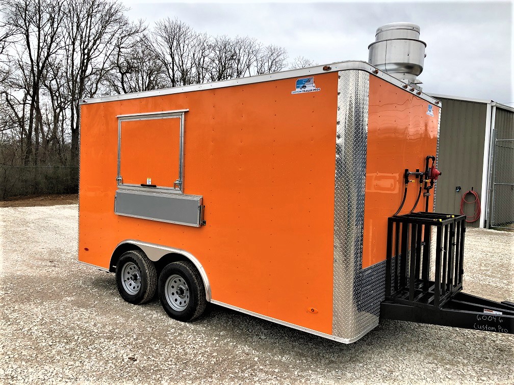 8.5×14 Equipped Donut Trailer