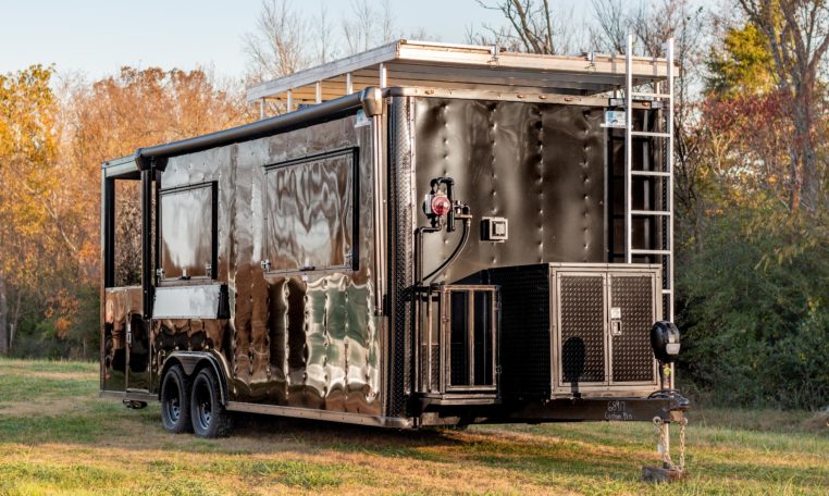 mobile bbq trailers