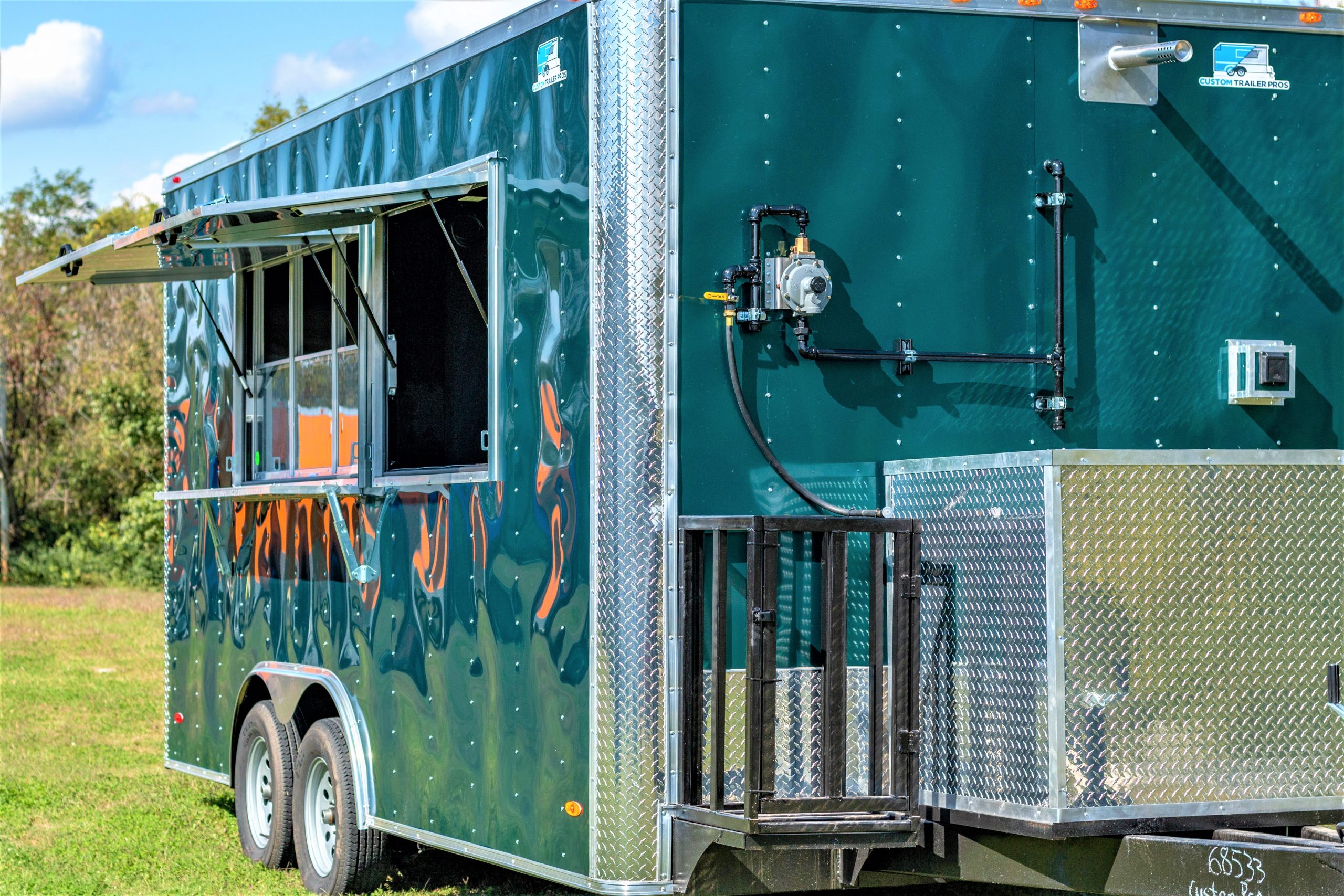 8.5x18 Coffee Trailer Custom Trailer Pros