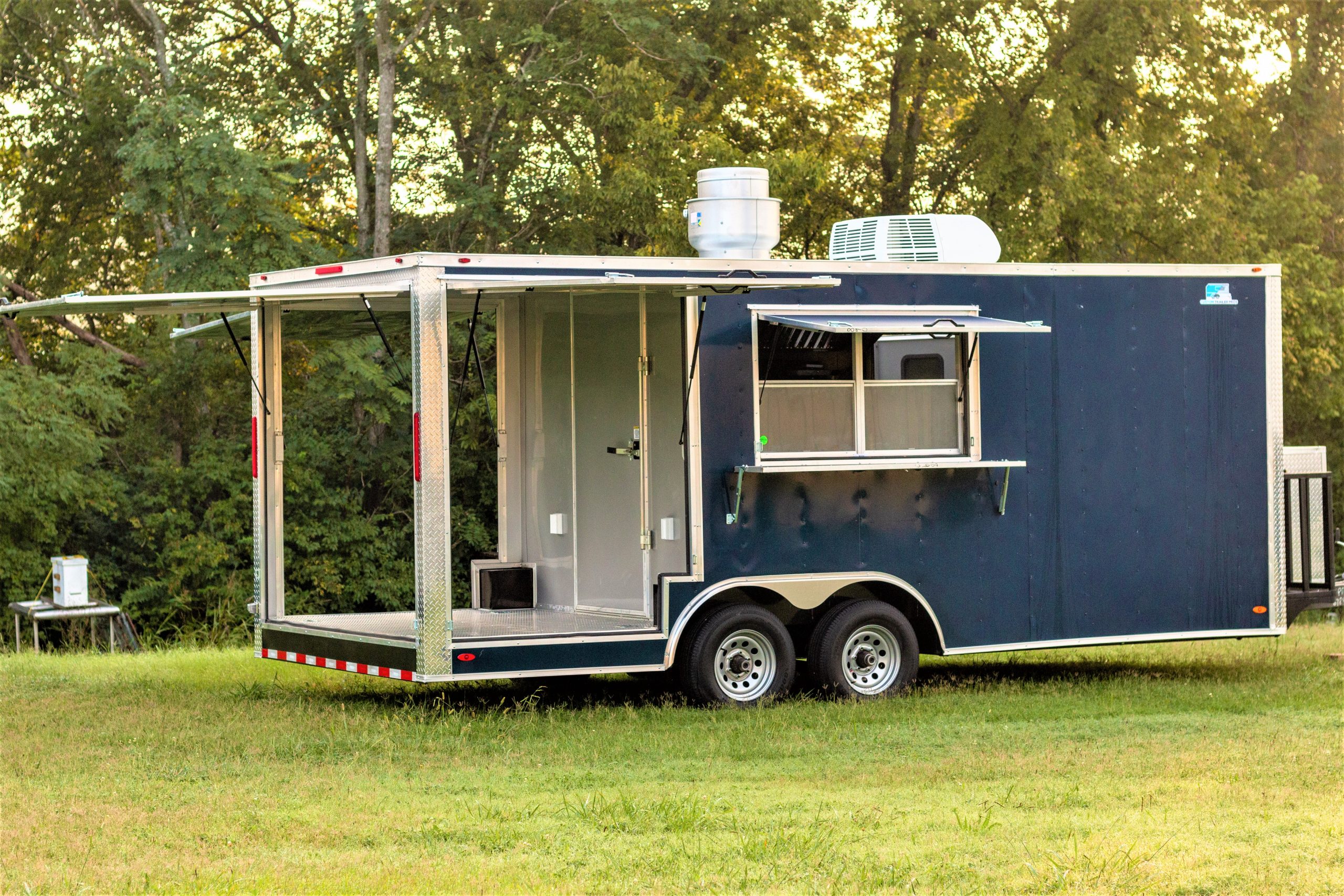 travel trailer bbq