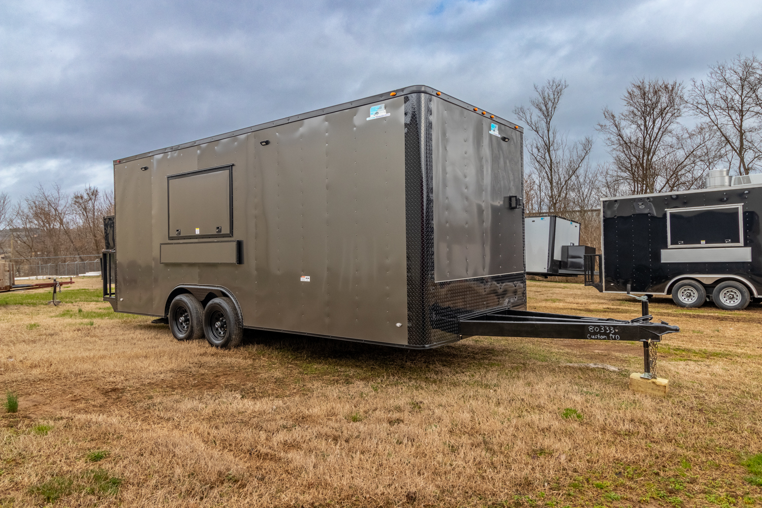 8.5x20 Equipped Food Trailer