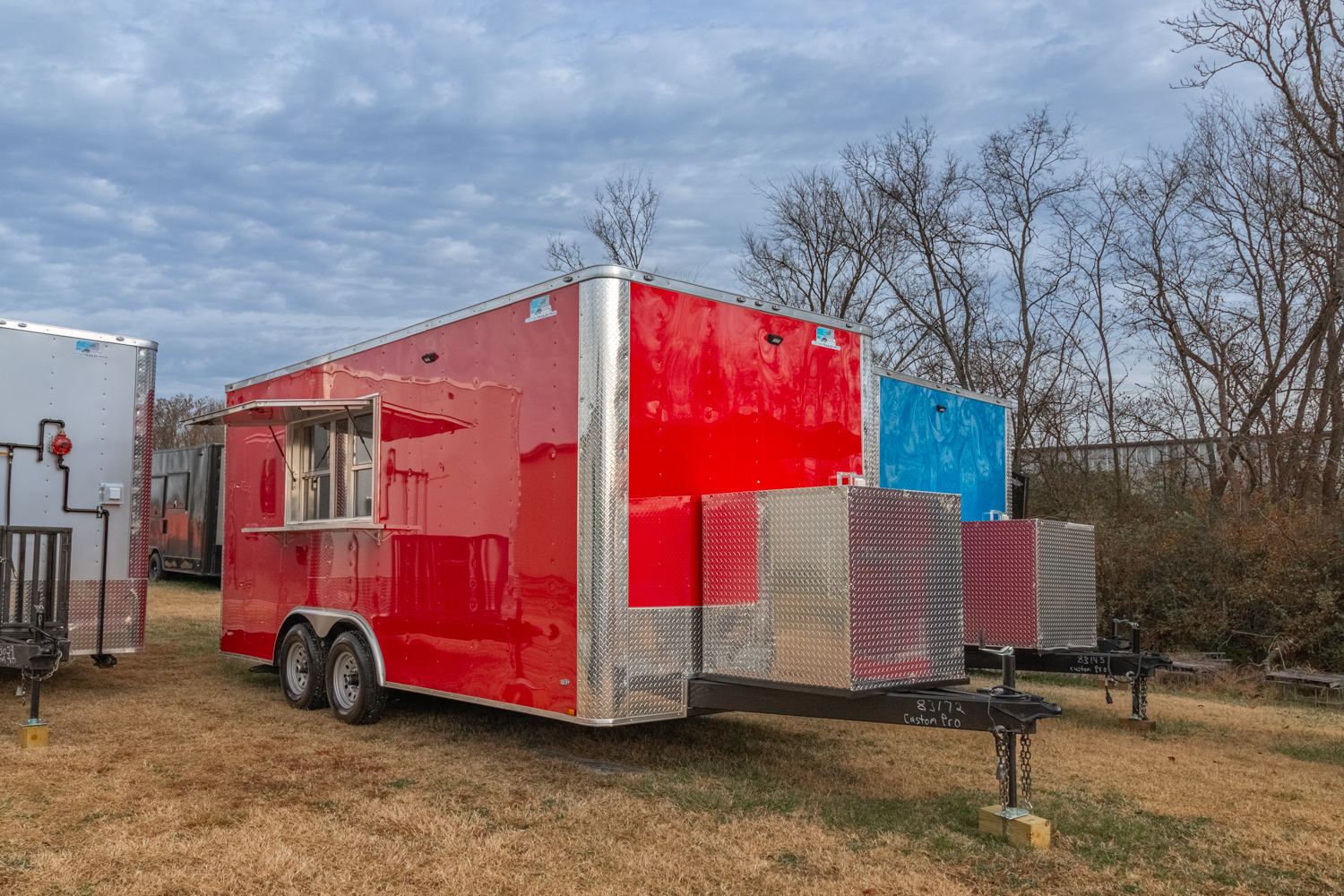 8.5x18 Equipped Food Trailer