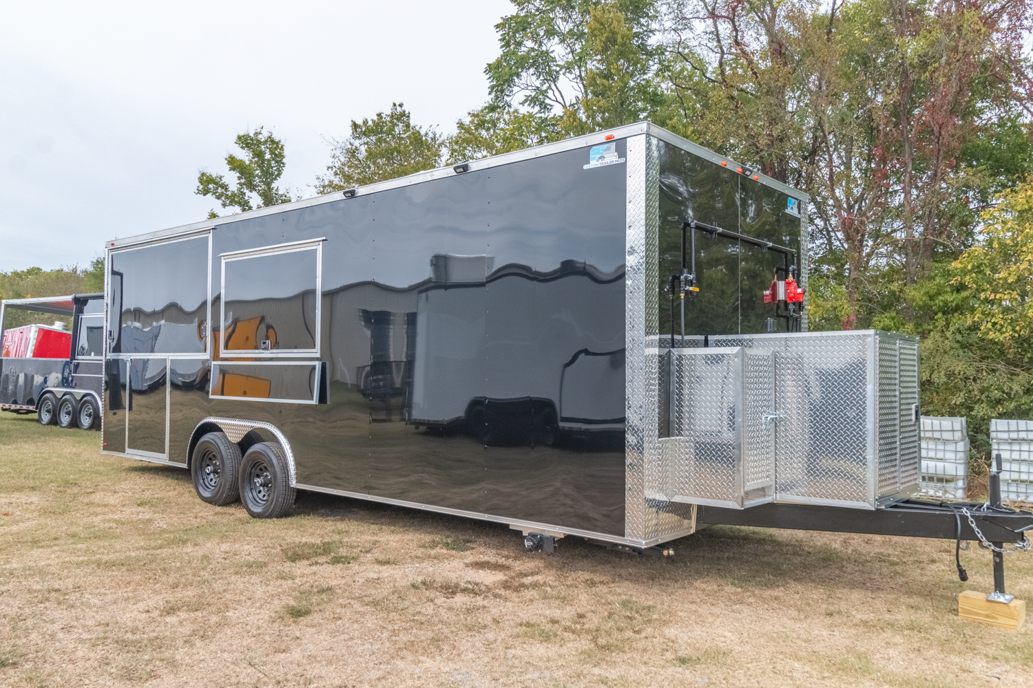8.5x24 Equipped BBQ Trailer