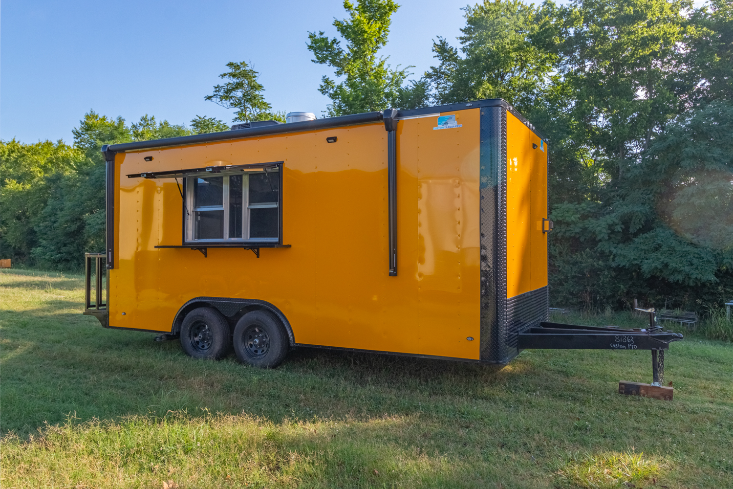 8.5x18 Equipped Food Trailer