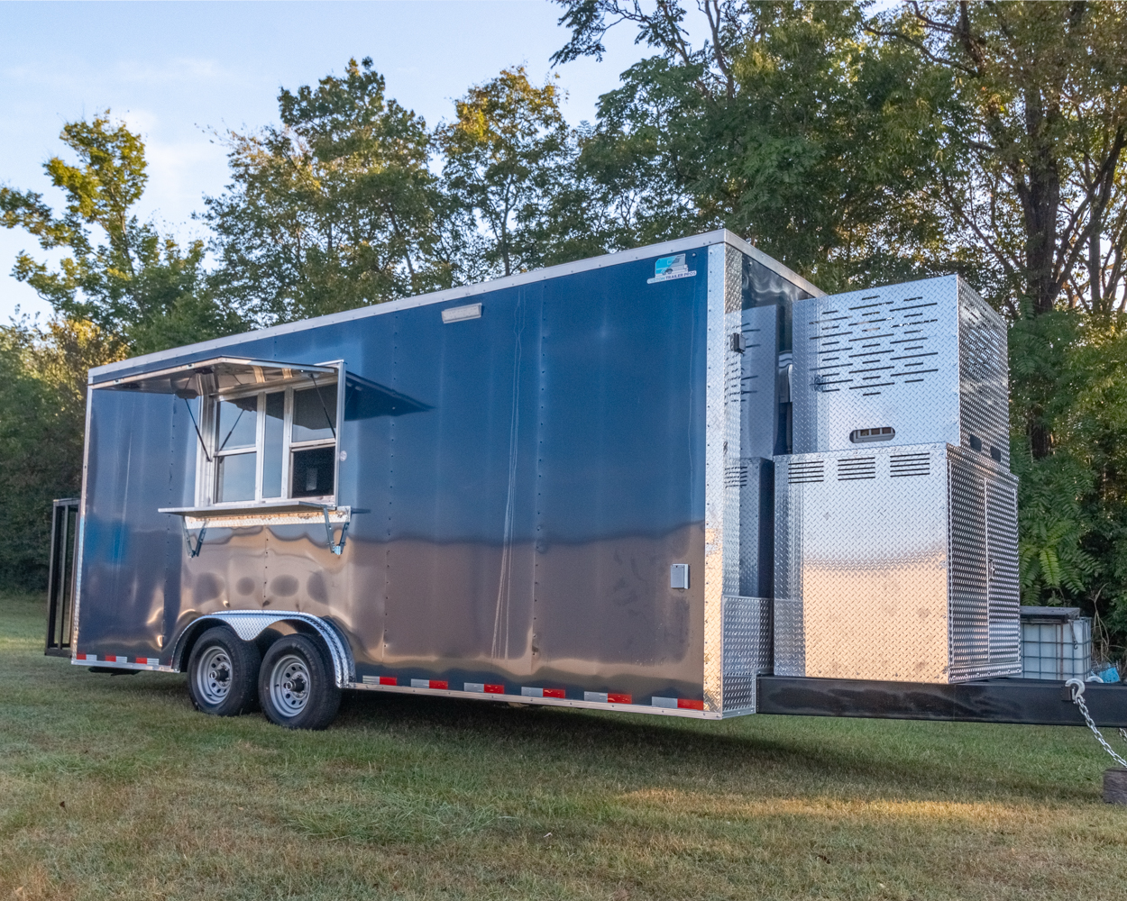 8.5x20 Equipped Food Trailer