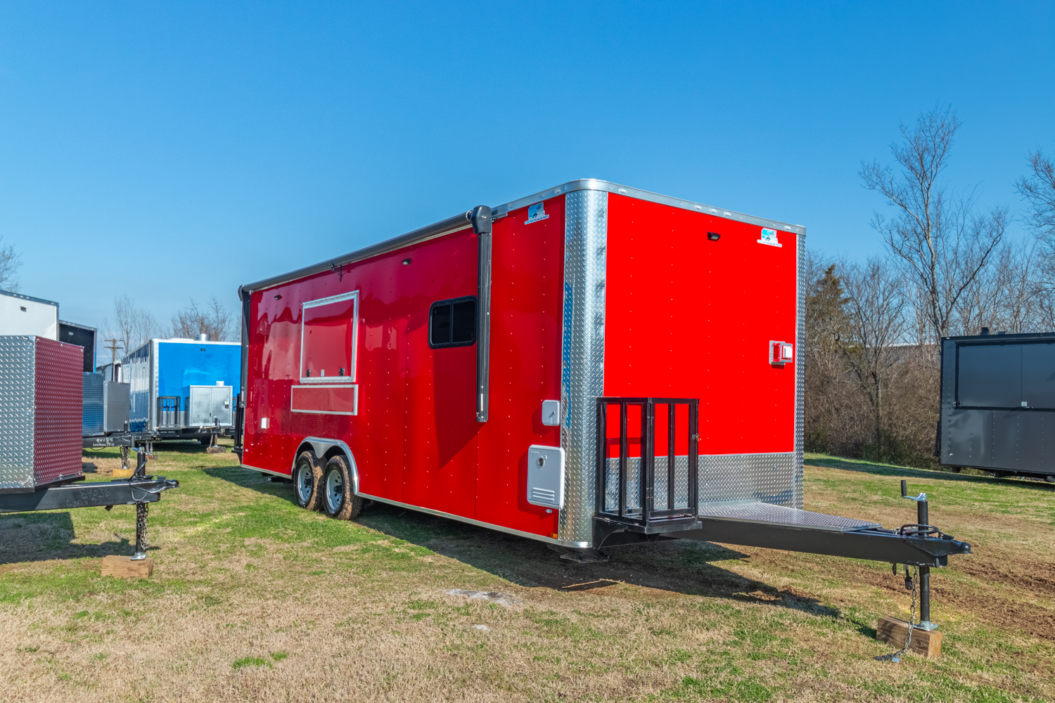 8.5x24 Equipped Food Trailer